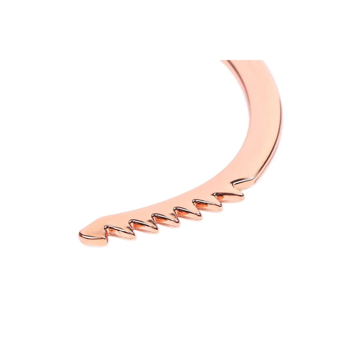 Roségoldene Handschellen mit Totenkopfschlüsseln von Latetobed BDSM Line | Fesselliebe.de