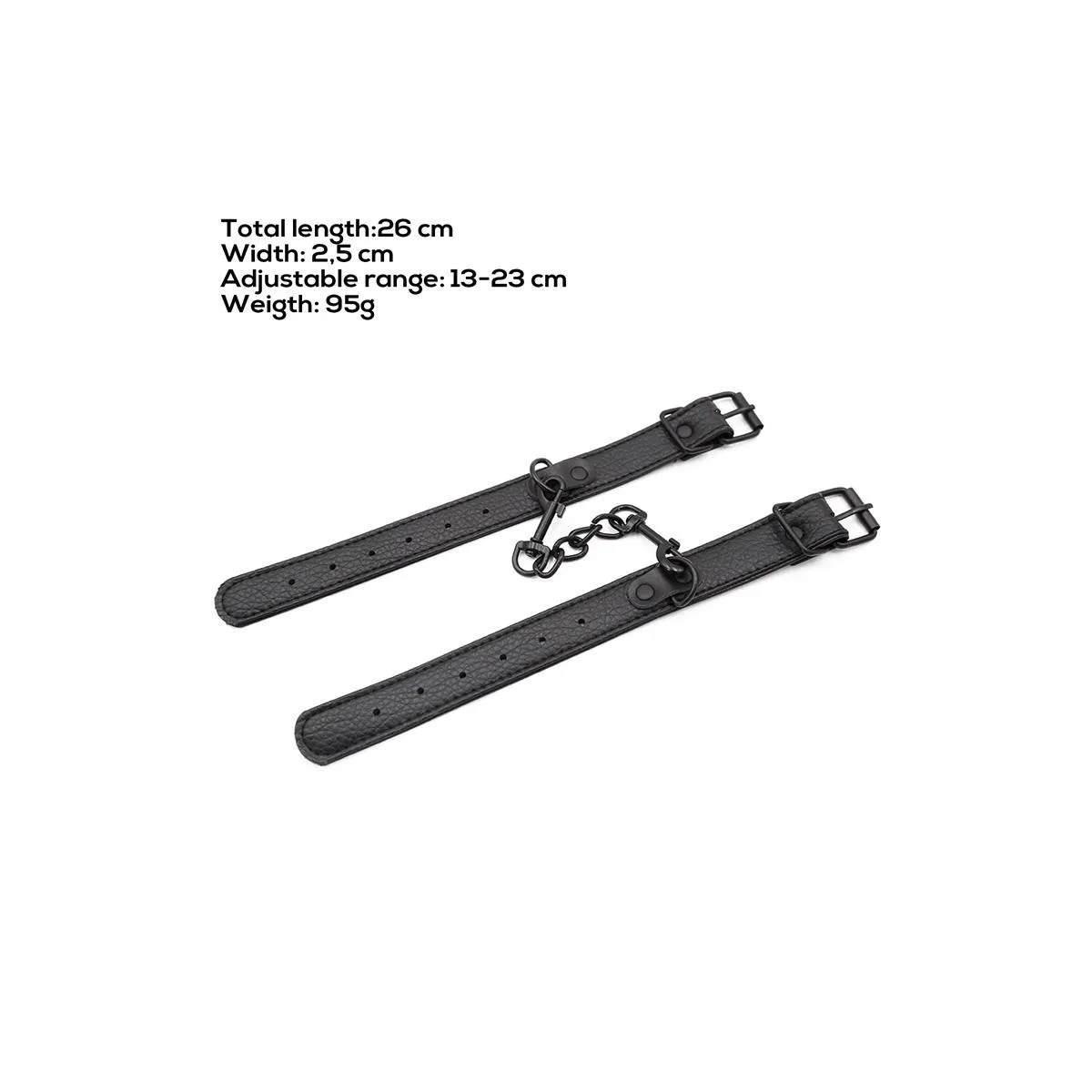 Verstellbare Handschellen für Anfänger von Latetobed BDSM Line | Fesselliebe.de