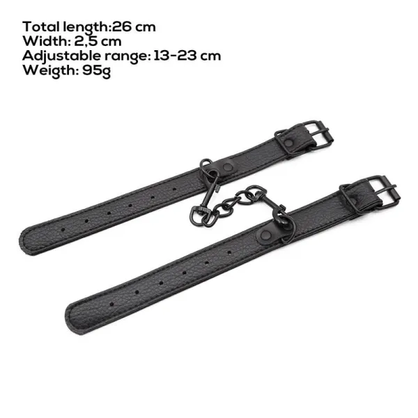 Verstellbare Handschellen für Anfänger von Latetobed BDSM Line | Fesselliebe.de