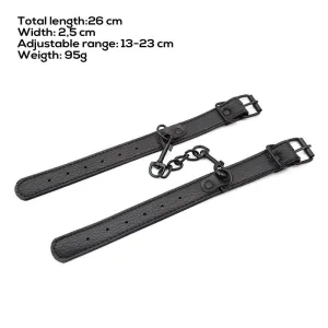Verstellbare Handschellen für Anfänger von Latetobed BDSM Line