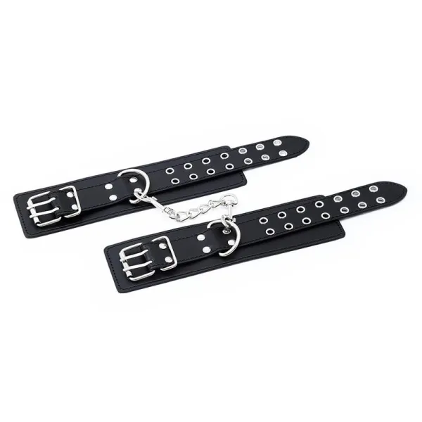 Verstellbare Handschellen mit Doppelter Schnalle von Latetobed BDSM Line | Fesselliebe.de