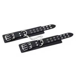 Verstellbare Handschellen mit Doppelter Schnalle von Latetobed BDSM Line