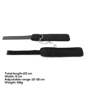 Neopren-Klettverschluss-Handschellen von Latetobed BDSM Line