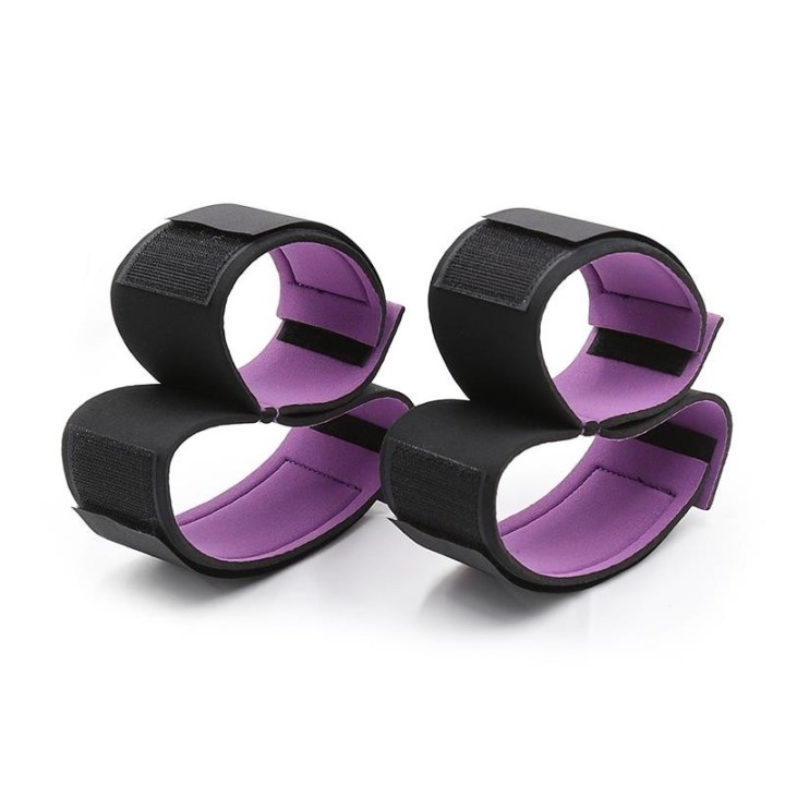 Fesselset mit Handschellen und Fussfesseln, Verstellbar von Latetobed BDSM Line | Fesselliebe.de