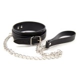 Halsband mit Schlangenmuster und Leine von Latetobed BDSM Line | Fesselliebe.de