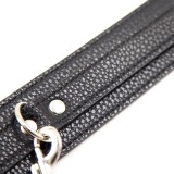 Halsband mit Schlangenmuster und Leine von Latetobed BDSM Line | Fesselliebe.de