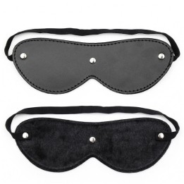 Fell-Augenbinde mit 3 Nieten von Latetobed BDSM Line | Fesselliebe.de
