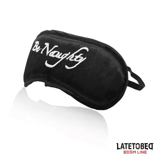 Satin-Augenbinde – Be Naughty von Latetobed BDSM Line | Fesselliebe.de