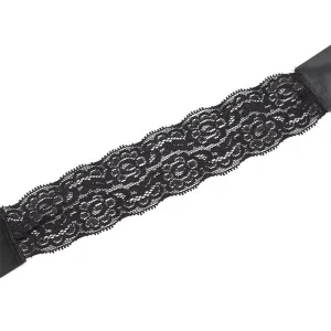 Augenbinde mit Spitze von Latetobed BDSM Line