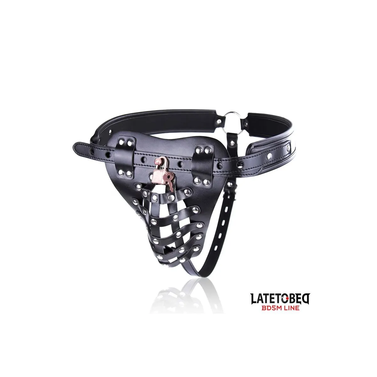 Keuschheitshose für Männer mit Verstellbarem Käfig von Latetobed BDSM Line | Fesselliebe.de