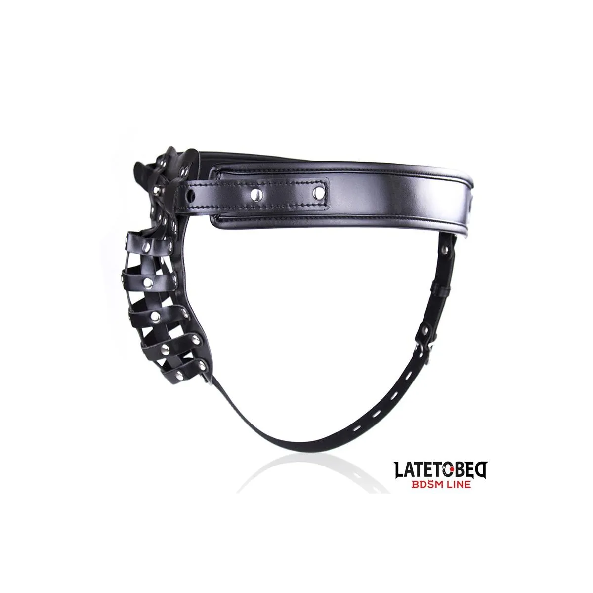 Keuschheitshose für Männer mit Verstellbarem Käfig von Latetobed BDSM Line | Fesselliebe.de