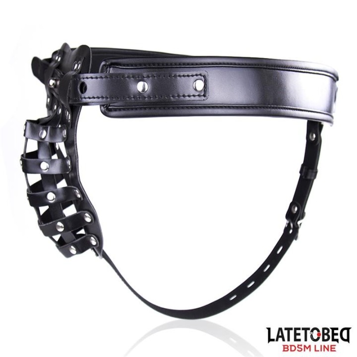 Keuschheitshose für Männer mit Verstellbarem Käfig von Latetobed BDSM Line | Fesselliebe.de