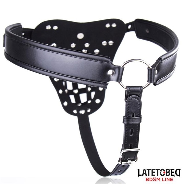 Keuschheitshose für Männer mit Verstellbarem Käfig von Latetobed BDSM Line | Fesselliebe.de