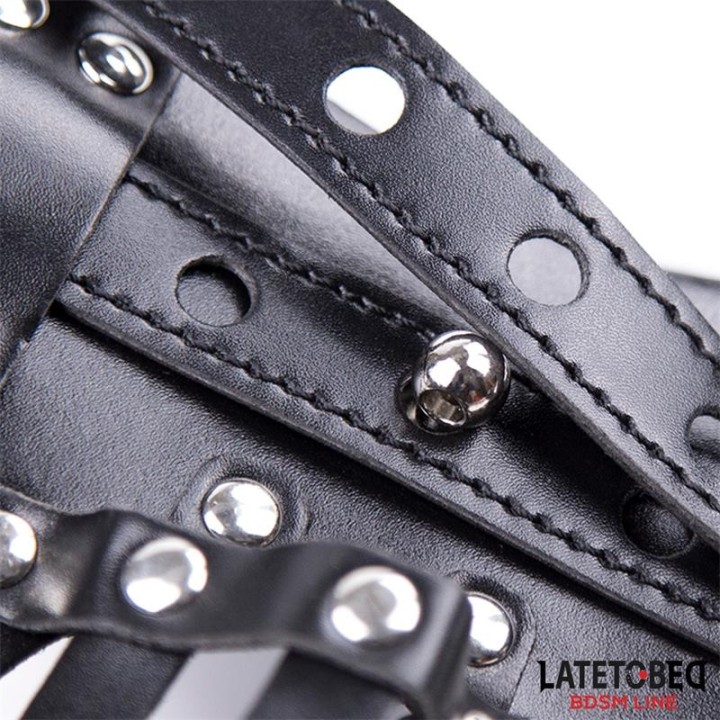 Keuschheitshose für Männer mit Verstellbarem Käfig von Latetobed BDSM Line | Fesselliebe.de