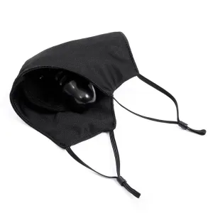Gesichtsmaske mit Abnehmbarem Dildo von Latetobed BDSM Line