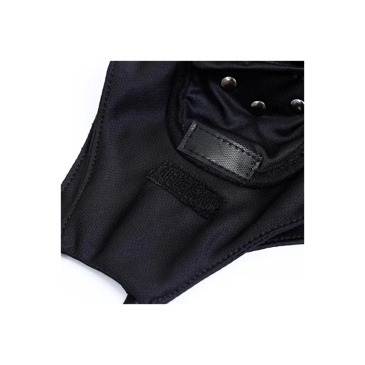 Gesichtsmaske mit Abnehmbarem Dildo von Latetobed BDSM Line | Fesselliebe.de