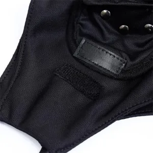 Gesichtsmaske mit Abnehmbarem Dildo von Latetobed BDSM Line