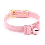 Goldenes Katzenhalsband mit Glöckchen von Latetobed BDSM Line | Fesselliebe.de