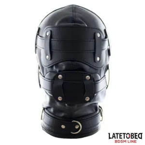 Total Lockdown-Haube von Latetobed BDSM Line