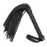 Klassischer Flogger 42 cm Schwarz von Latetobed BDSM Line | Fesselliebe.de