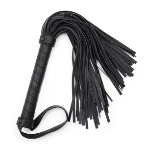 Klassischer Flogger 42 cm Schwarz von Latetobed BDSM Line