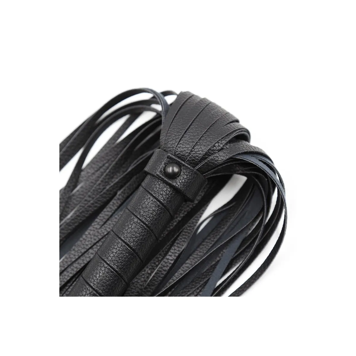 Klassischer Flogger 42 cm Schwarz von Latetobed BDSM Line | Fesselliebe.de