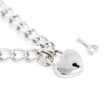 Halsband mit Schloss Metall Grösse M 44 cm von Latetobed BDSM Line | Fesselliebe.de