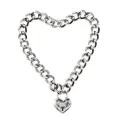 Halsband mit Schloss Metall Grösse M 44 cm von Latetobed BDSM Line