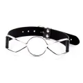 Metall-O-Ring-Knebelball 4,5 cm Grösse M von Latetobed BDSM Line