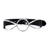 Metall-O-Ring-Knebelball 4,5 cm Grösse M von Latetobed BDSM Line | Fesselliebe.de