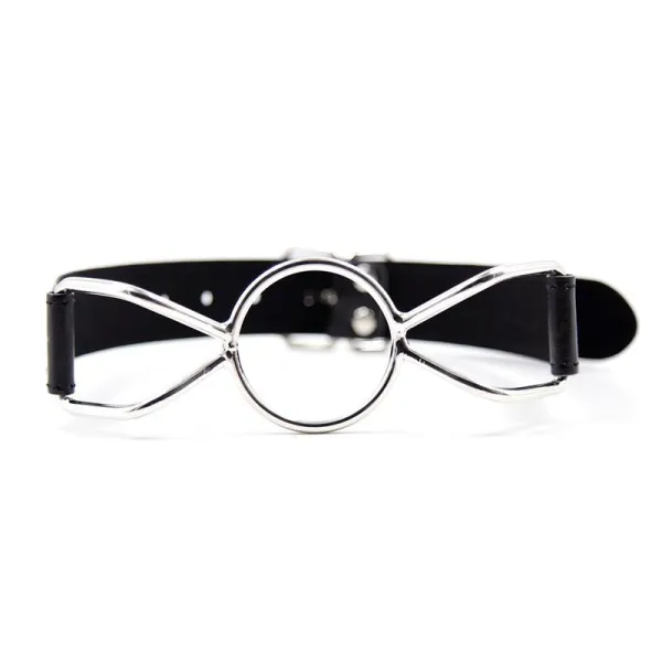 Metall-O-Ring-Knebelball 4,5 cm Grösse M von Latetobed BDSM Line | Fesselliebe.de