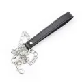 Halsband mit Metallleine Schwarz von Latetobed BDSM Line
