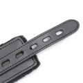 Halsband mit Metallleine Schwarz von Latetobed BDSM Line
