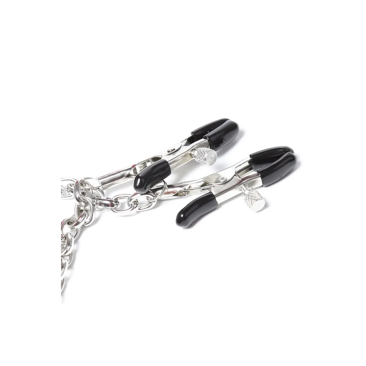 Nippelklemmen mit Kette aus Metall von Latetobed BDSM Line | Fesselliebe.de