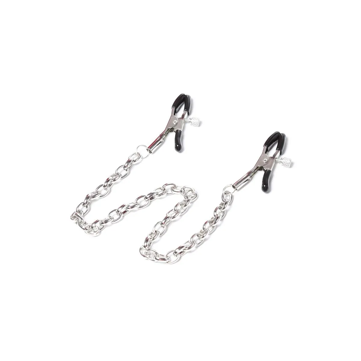 Nippelklemmen mit Kette aus Metall von Latetobed BDSM Line | Fesselliebe.de