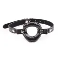 Knebelball Mundförmig Schwarz von Latetobed BDSM Line