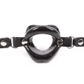 Knebelball Mundförmig Schwarz von Latetobed BDSM Line