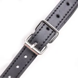 Knebelball Mundförmig Schwarz von Latetobed BDSM Line