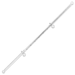 Ausziehbare Spreizstange, Silber von Latetobed BDSM Line | Fesselliebe.de