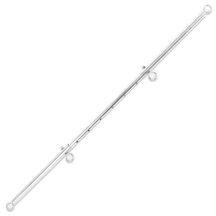 Ausziehbare Spreizstange, Silber von Latetobed BDSM Line | Fesselliebe.de