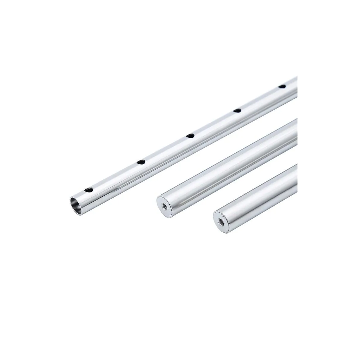 Ausziehbare Spreizstange, Silber von Latetobed BDSM Line | Fesselliebe.de