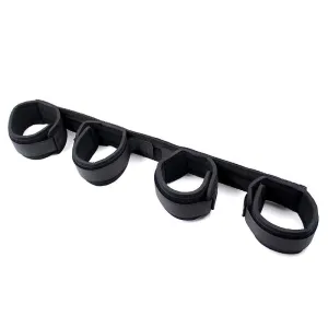 Spreizstange mit Starrer Stange und Weichen Manschetten von Latetobed BDSM Line