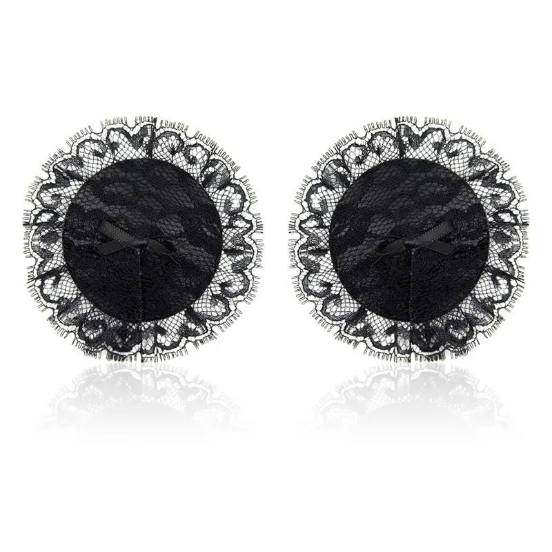 Nippelabdeckungen mit Spitze, Schwarz von Latetobed BDSM Line | Fesselliebe.de
