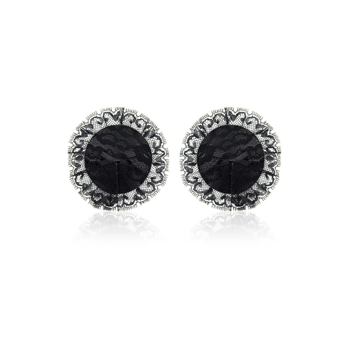 Nippelabdeckungen mit Spitze, Schwarz von Latetobed BDSM Line | Fesselliebe.de