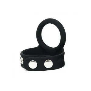 Penisriemen mit Cockring aus Silikon von Latex Play | Fesselliebe.de