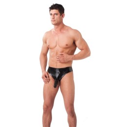 Boxershorts mit Dildo Latex von Latex Play | Fesselliebe.de