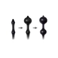 Aufblasbarer Analplug mit Doppelballon und Pumpe von Latex Play