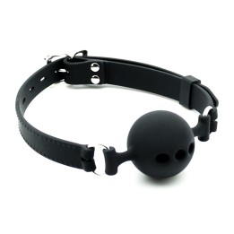 Mundknebel mit Kugel Silikon von Latex Play | Fesselliebe.de