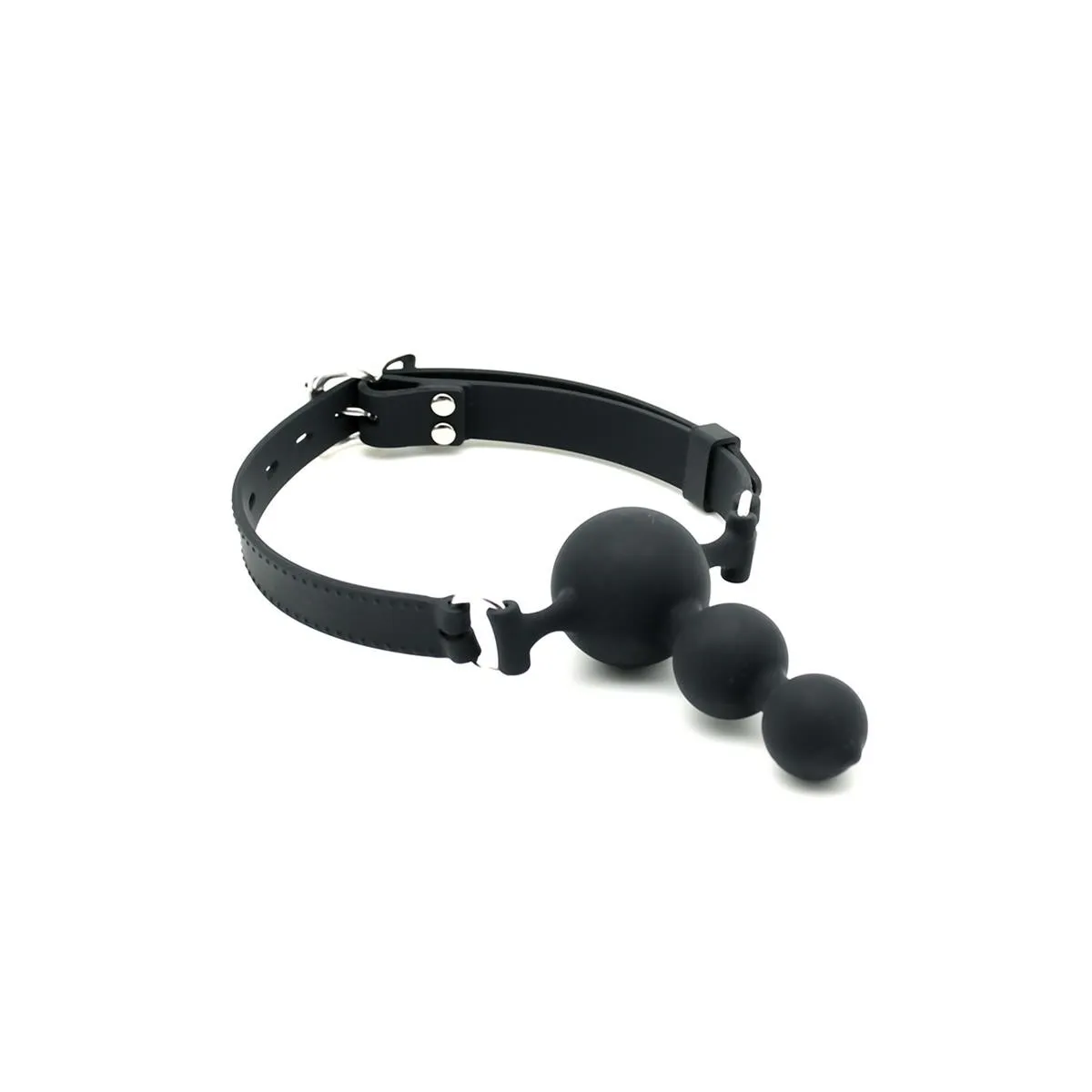 Mundknebel mit Plug aus Silikon von Latex Play | Fesselliebe.de