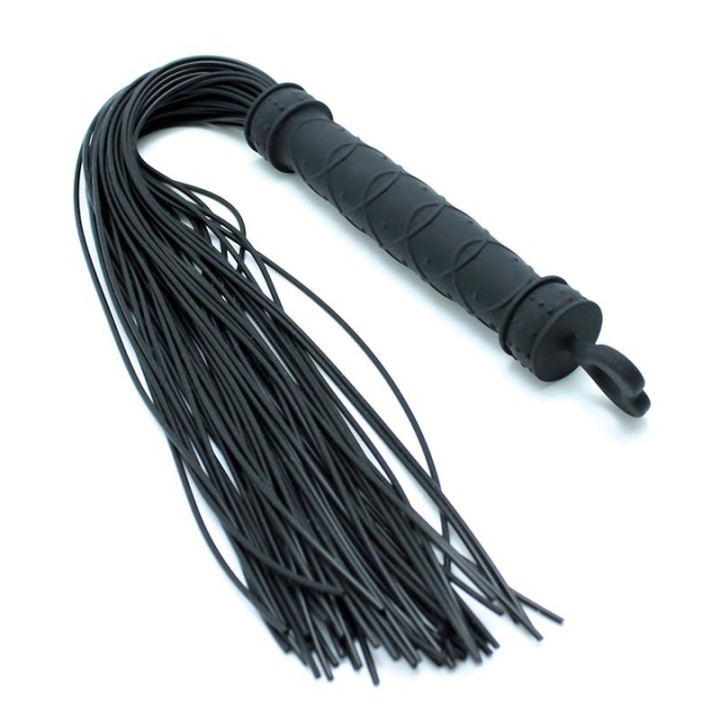 Peitsche aus Silikon 46 cm von Latex Play | Fesselliebe.de